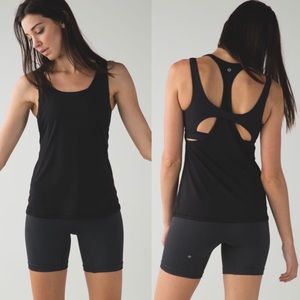 Lululemon Black All Sport Support Tank